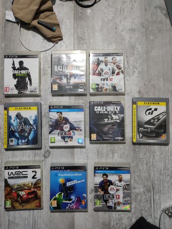 Lot de jeux ps3 