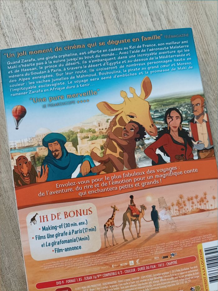 DVD Zarafa Neuf - photo numéro 6