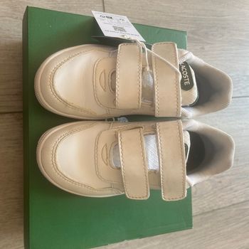 Baskets Lacoste blanc et vert