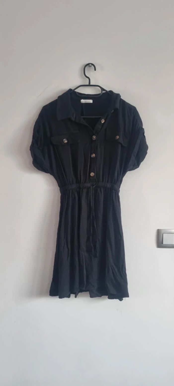 Robe noir camaïeu