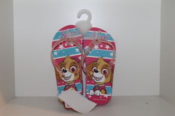 belle tongs pat patrouille rose 28/29