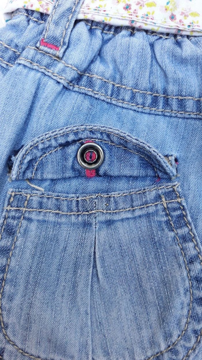 Lot de 2 jeans fille 12 mois - photo numéro 7