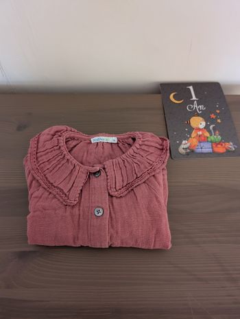 Blouse à col 12 mois