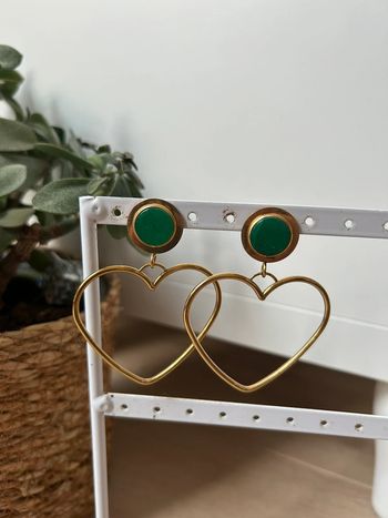 Boucles d’oreilles cœurs Mile Mila