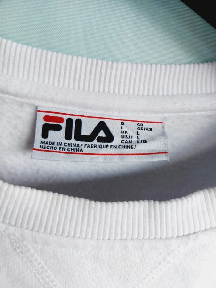 Sweat Fila mixte Taille L - photo numéro 2