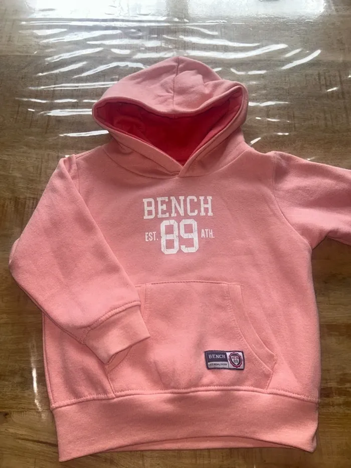 Sweat bench bébé fille