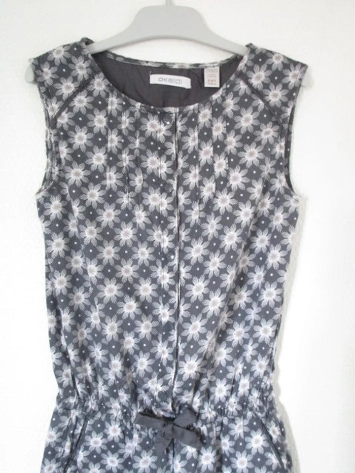 Combinaison été grise Okaïdi 6 ans TBE - photo numéro 3