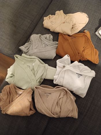 Lot de body manche longue taille naissance