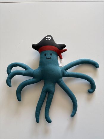 Peluche Pieuvre pirate 
