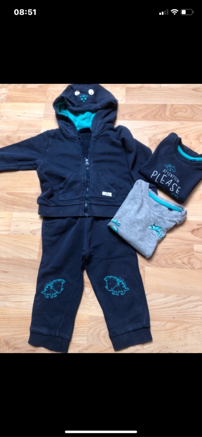 Jogging et tee shirts