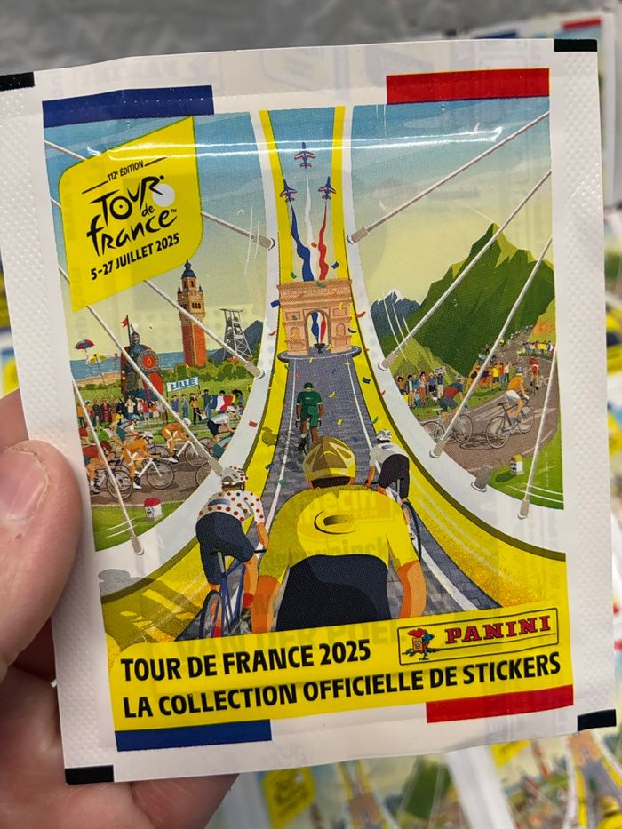 36 Sachets de stickers Panini Tour De France 2025 - photo numéro 3