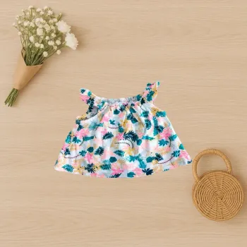 👶 Haut tropical bébé fille - 3 mois - Tape à l’œil