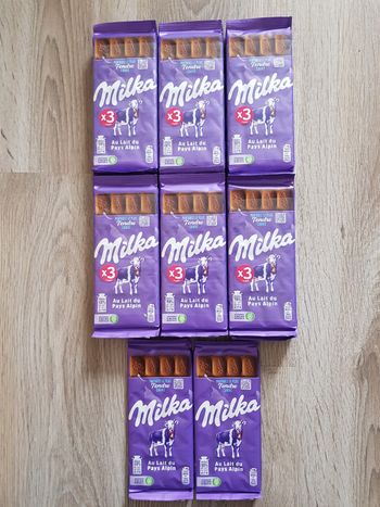 Tablettes milka