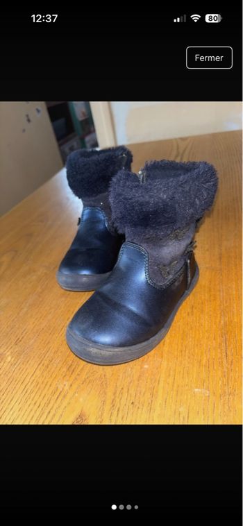 Bottes la halle taille 24