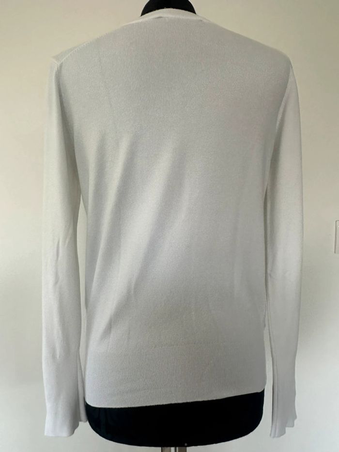 Pull blanc Zara - photo numéro 5