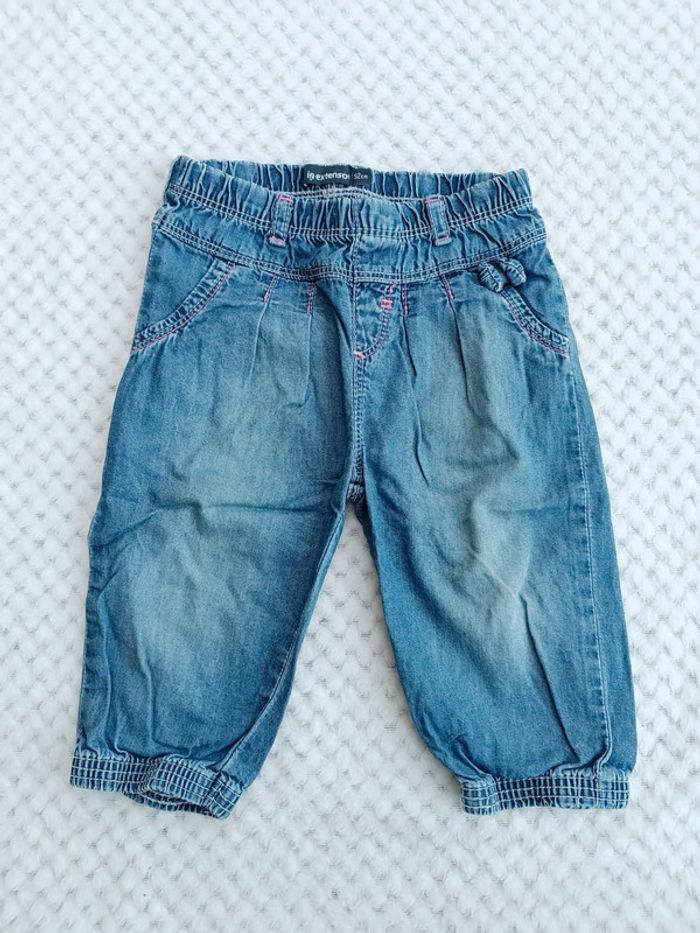 🔸 Pantalon Type Jean Bleu – In Extenso 24 Mois 🔸