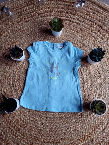 Tee-shirt fille 12 mois
