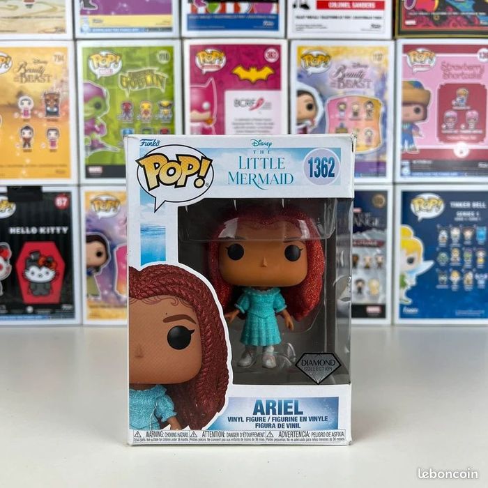 Funko Pop Ariel 1362 - Diamond Collection - La Petite Sirène Disney