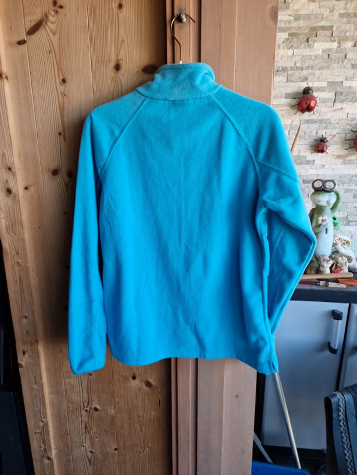Pull polaire bleu clair ITS neuf avec étiquette _ taille M - photo numéro 2