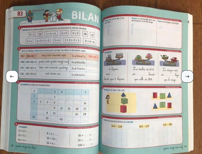 Archimaths CE1 (2019) - Fichier de l'élève - photo numéro 7
