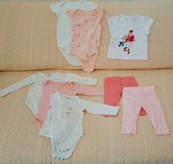 Lot vêtements bébé fille