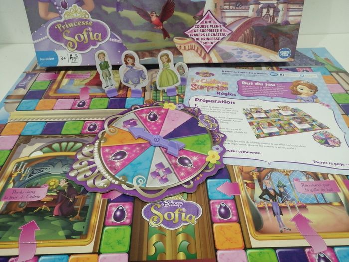 Jeu de plateau des 3 ans princesse Sophia - photo numéro 4
