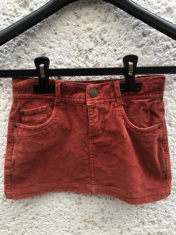 Jupe velours ZY 4-5ans