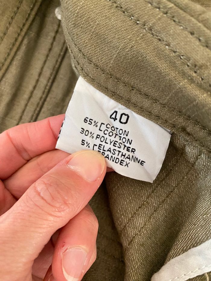 Pantalon Mim kaki taille 40 neuf avec étiquette - photo numéro 9