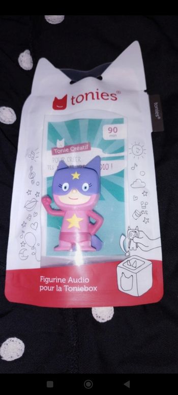 Tonies créatif super héroïne neuf 