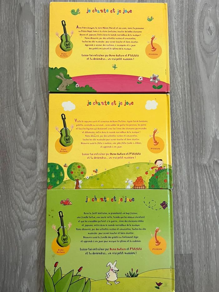 Lot 3 livres chansons - photo numéro 2