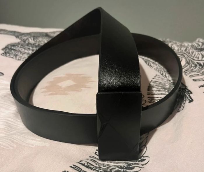 Ceinture Homme Noire Taille 120 Neuve