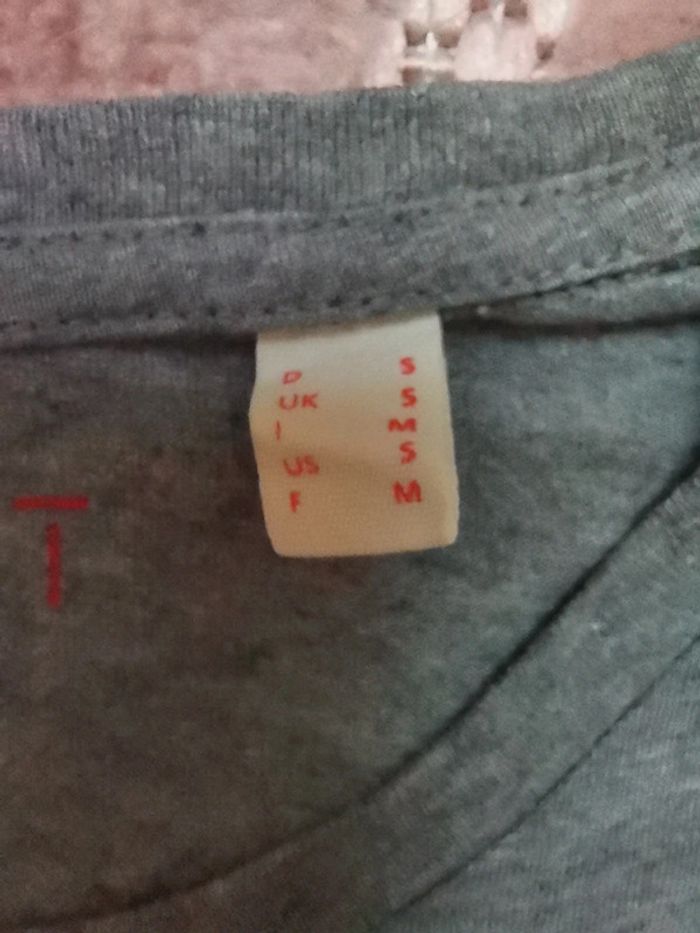 T shirt gris taille M - photo numéro 5