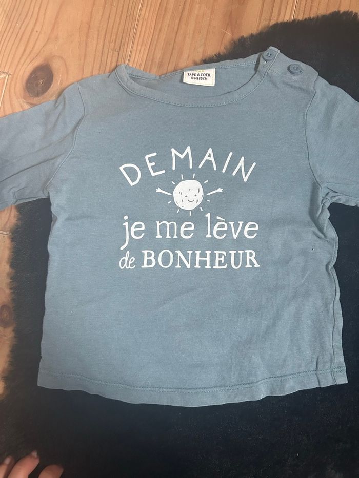 4 t-shirts à manches longues - photo numéro 5