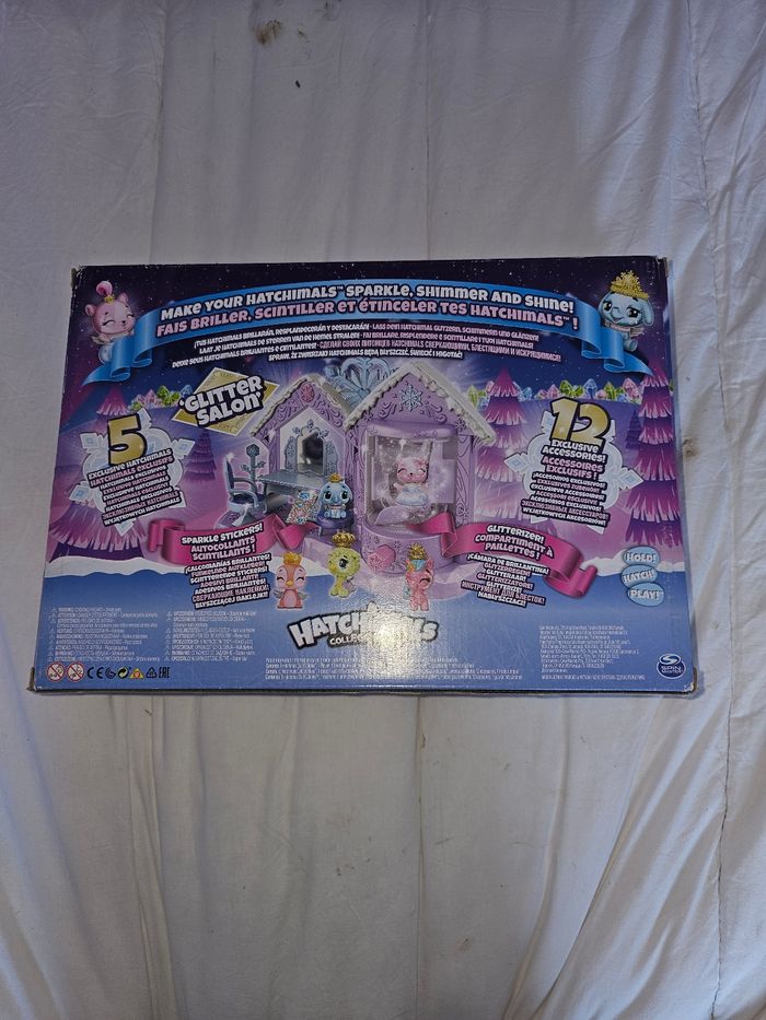 Hatchimals colleggtibles glitter salon royal snow ball - photo numéro 5