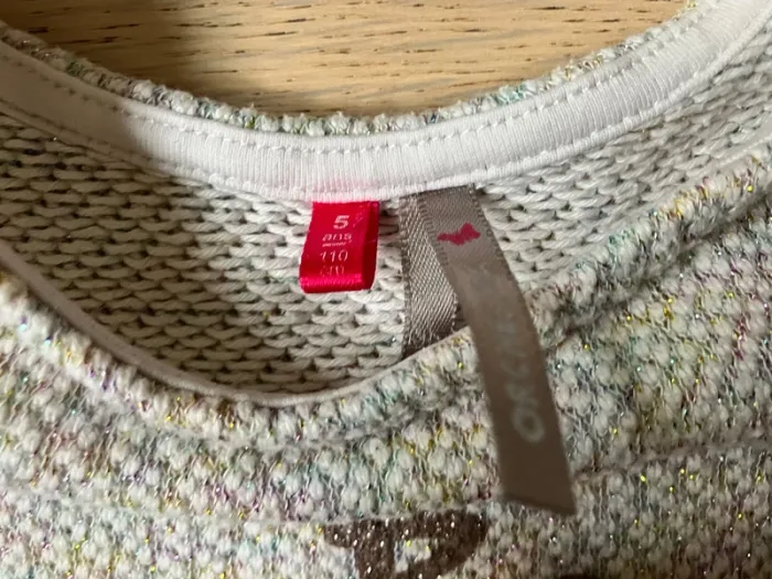 Lot de deux pulls fille 5 ans H&M/Orchestra - photo numéro 7