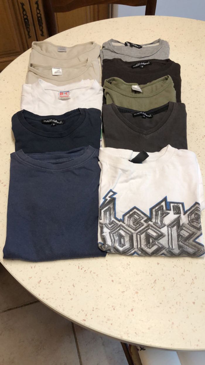 Lot de 10 maillots de corps garçon - photo numéro 3