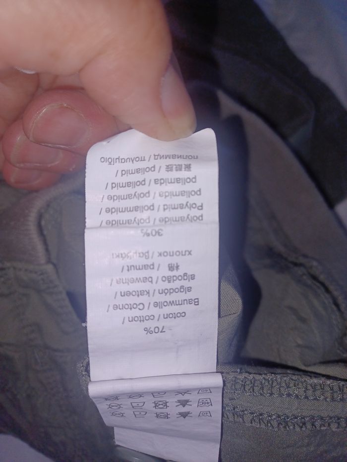 Pantalon fille domyos 12 ans très bon état kaki coton polyamide - photo numéro 12