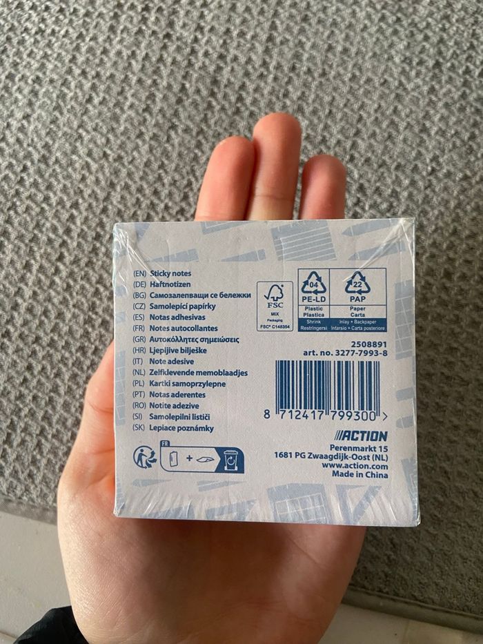 Bloc notes multicolore - photo numéro 3