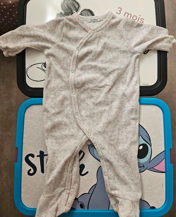 Pyjama bébé 3 mois – douceur et confort garantis
