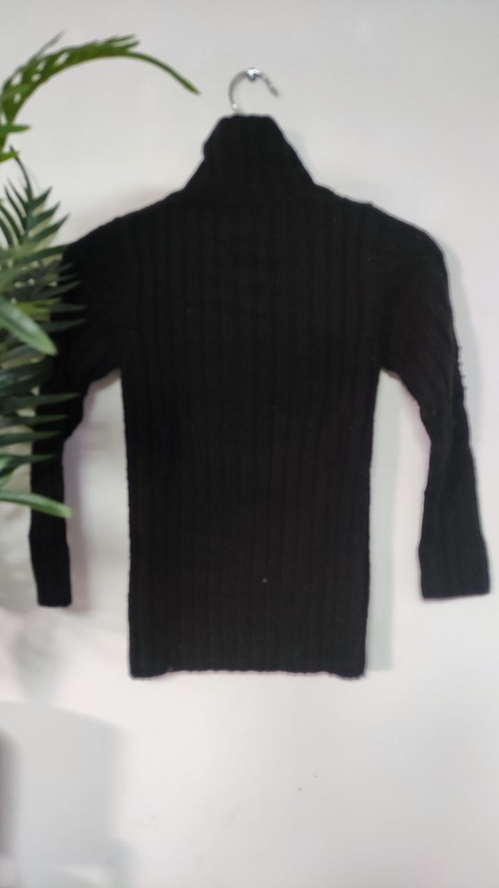 Gilet grosse maille enfant - photo numéro 2