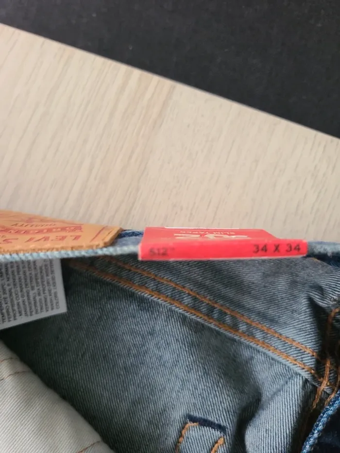 Jeans LEVIS 512 NEUF avec étiquettes - photo numéro 8
