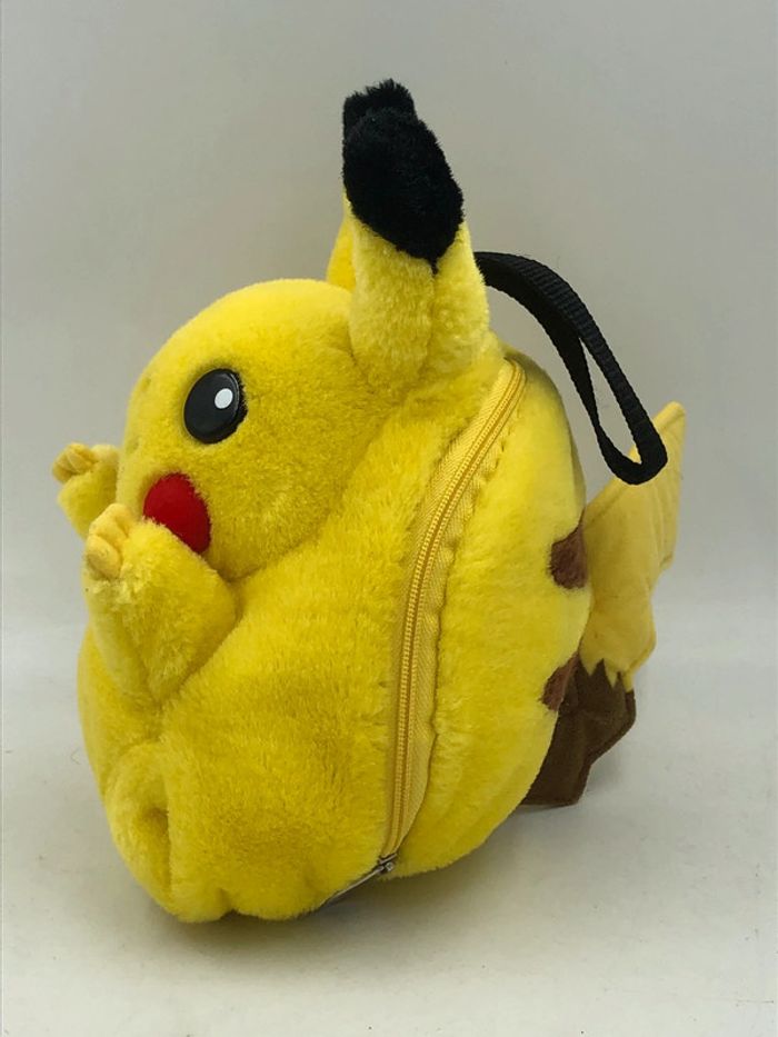 Sac Peluche Pokémon Pikachu Nintendo/Tomy vintage - photo numéro 2
