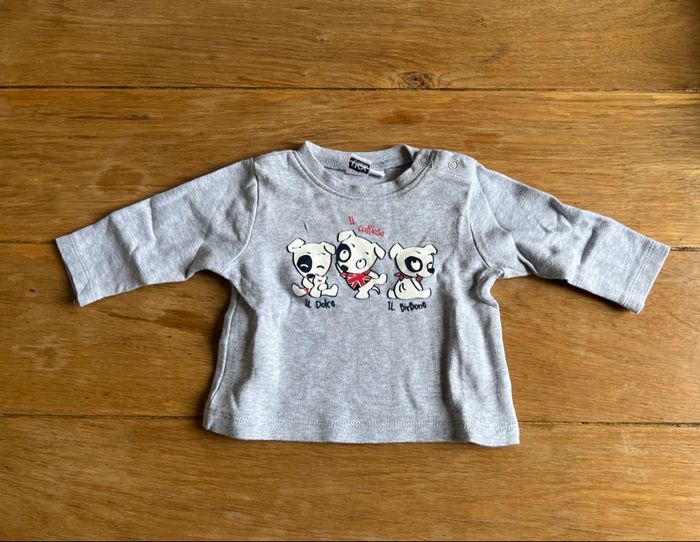 T-shirt ML I Do 3 mois - photo numéro 2