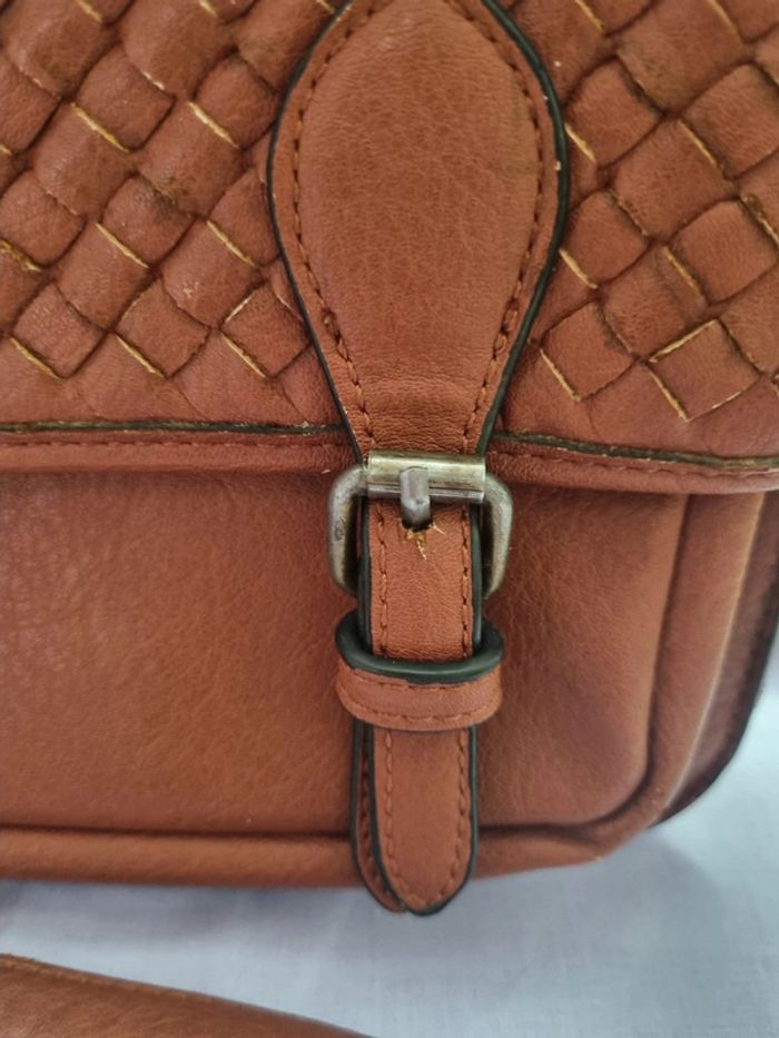 Sac besace marron - photo numéro 2