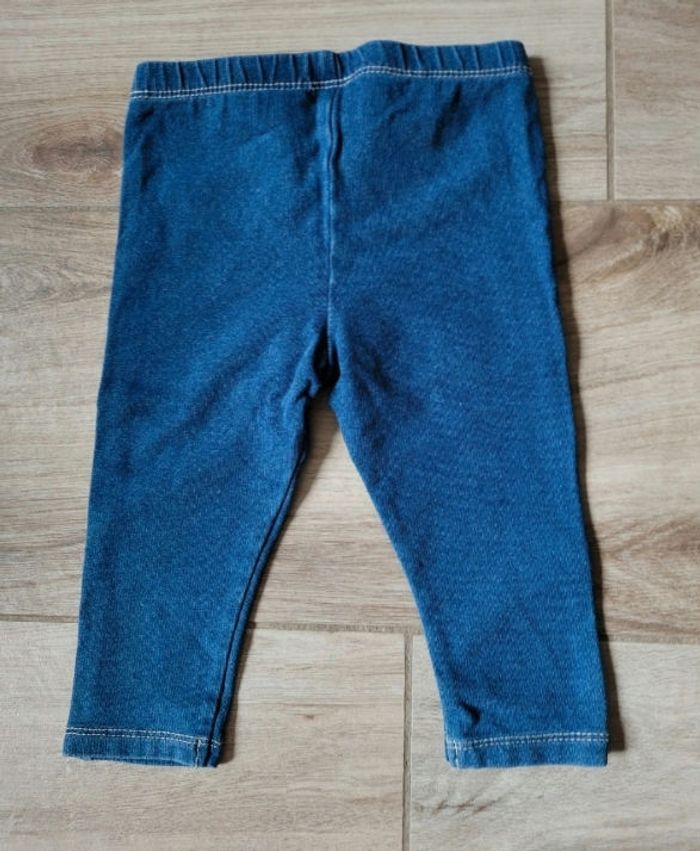 Ensemble t-shirt manches longues et legging taille  12 mois - photo numéro 6