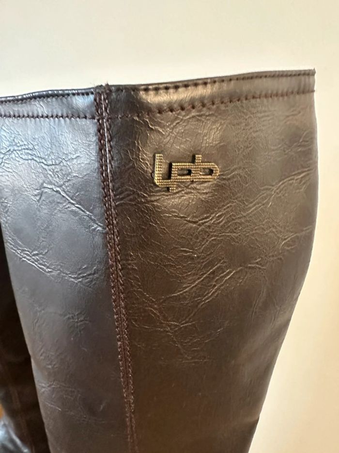 Bottes LPB cuir marron T38 - photo numéro 5