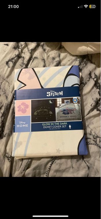 Parure de lit stitch