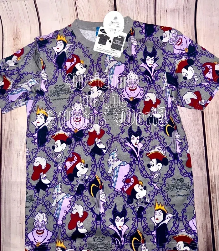 T-shirt Disney Halloween vilains Tokyo Disneyland unisexe - photo numéro 12