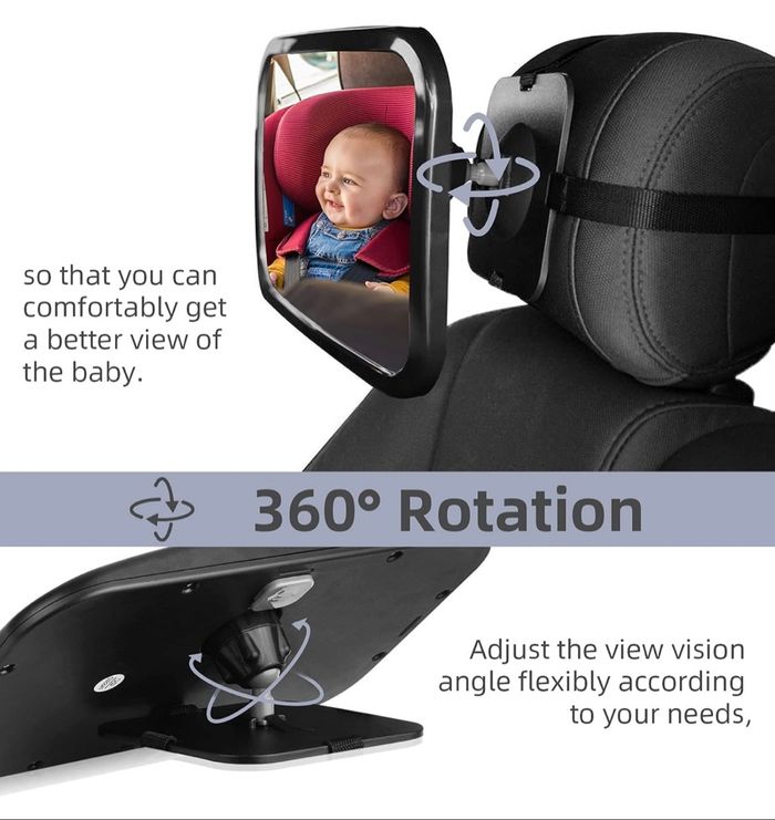 Miroir voiture bébé - photo numéro 5