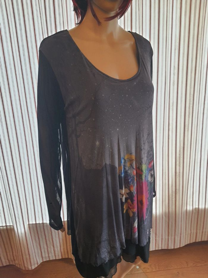 Jolie Robe Julie Mode made in Italy  it XXL Fr L - photo numéro 2